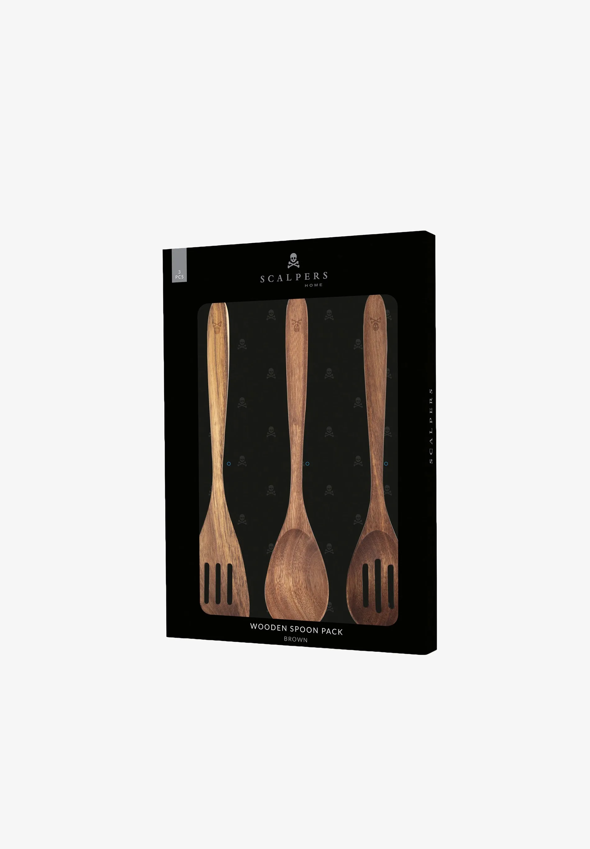 PACK UTENSILIOS DE MADERA CALAVERA