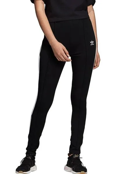 pantalón adidas negro mujer 