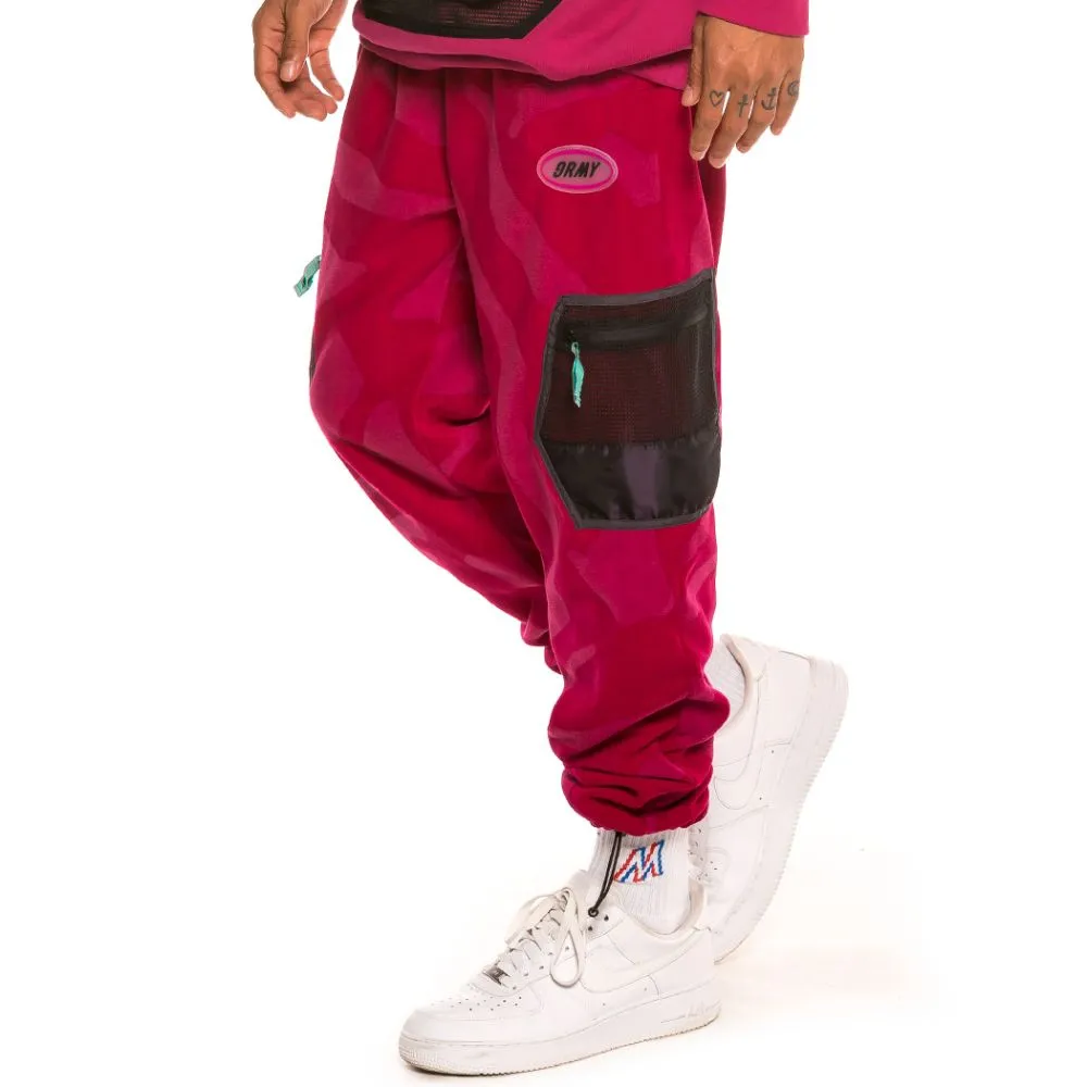 Pantalón Grimey Mysterious Vibes Polar Fleece FW19 Purple