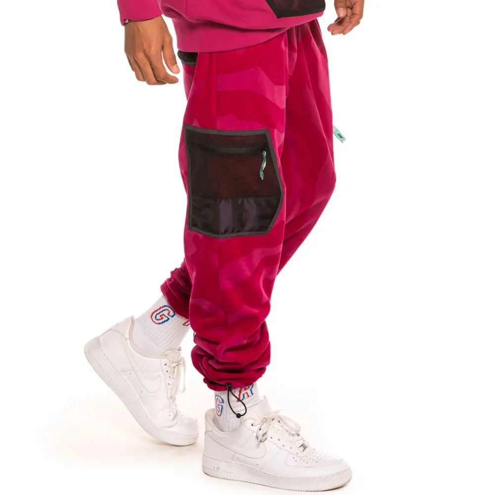 Pantalón Grimey Mysterious Vibes Polar Fleece FW19 Purple