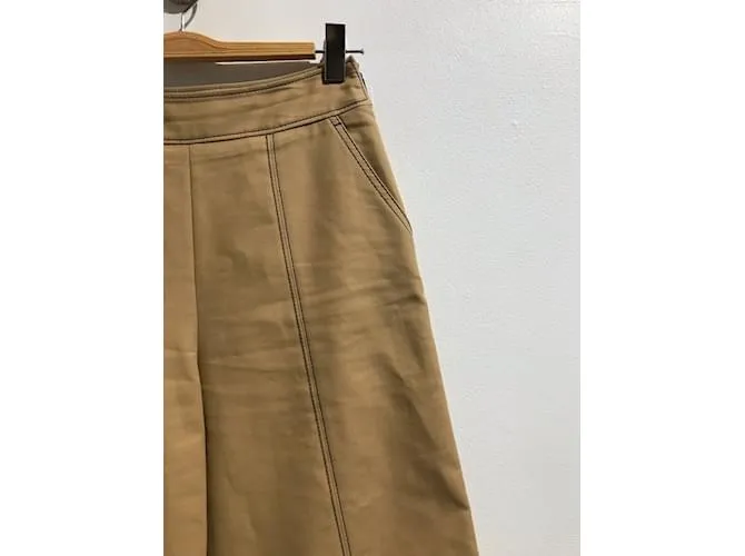 Pantalón MSGM T.Internacional M Algodón Beige 