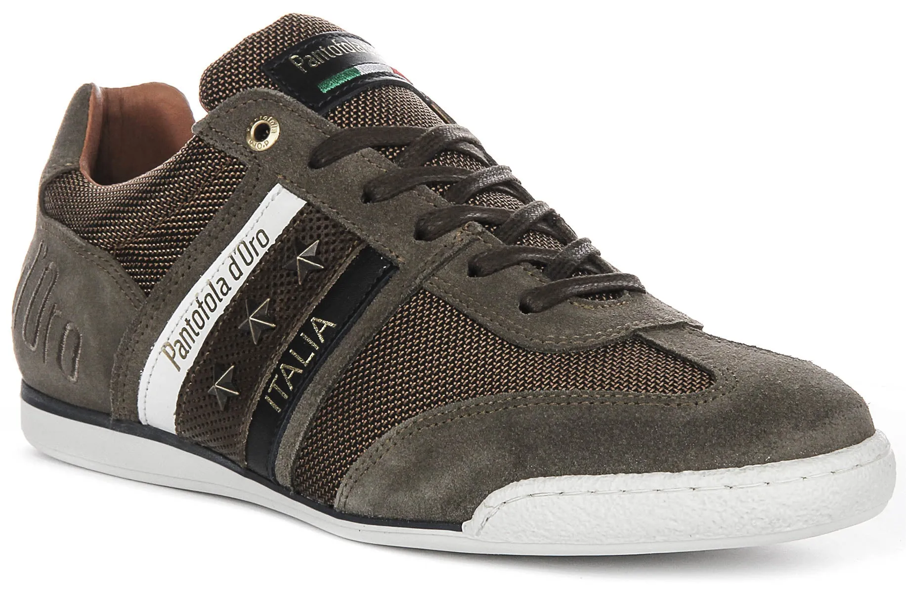 Pantofola D'Oro Imola L Stars In Brown Blue For Men