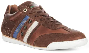 Pantofola D'Oro Imola L Stars In Brown Blue For Men