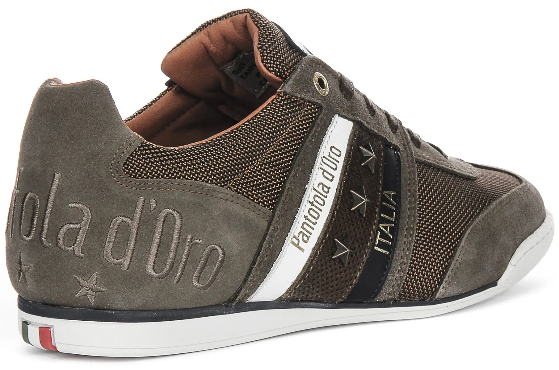 Pantofola D'Oro Imola L Stars In Brown Blue For Men