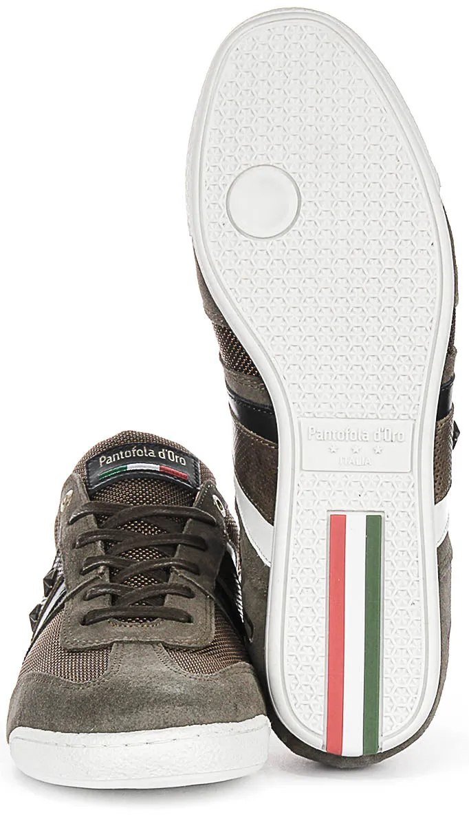 Pantofola D'Oro Imola L Stars In Brown Blue For Men