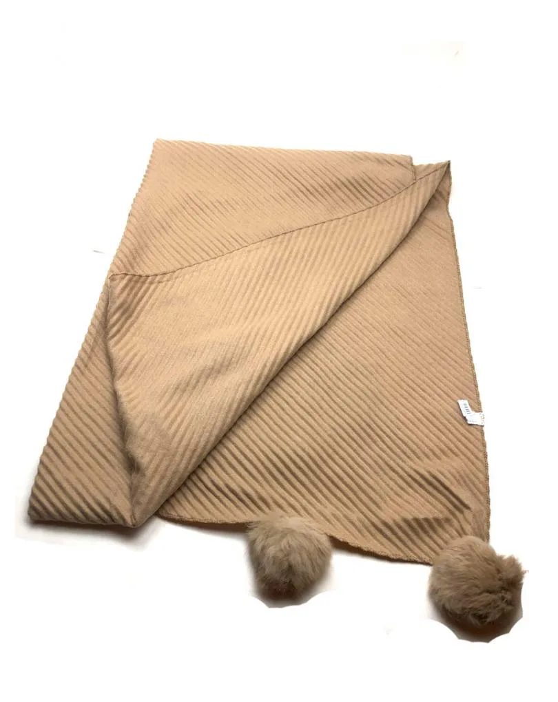 PASHMINAS CAMEL PARA LLEVAR COMO CHAL O COMO BUFANDA