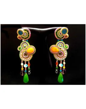 PENDIENTES FLAMENCA BISUTERIA ORIGINAL