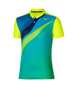 Polo de Pádel Mizuno Release Shadow Amarillo Hombre