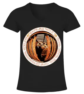 PSY200-028-BK. Captain Beefheart and His Magic Band - Safe as Milk Camiseta cuello pico Mujer