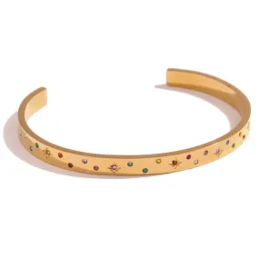 Pulsera Enif Multicolor Oro