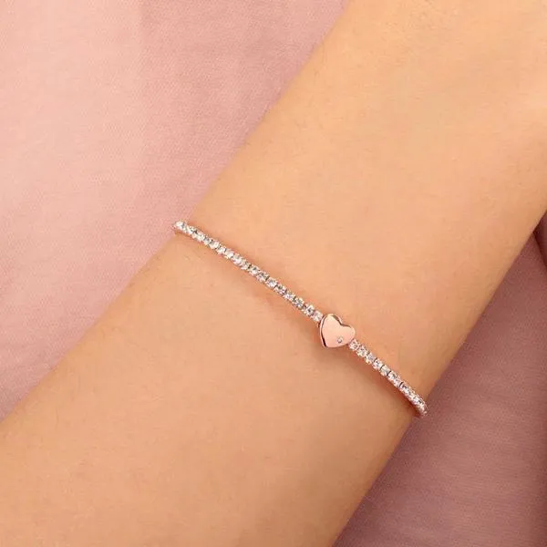 pulsera le petit story lux cuore rose