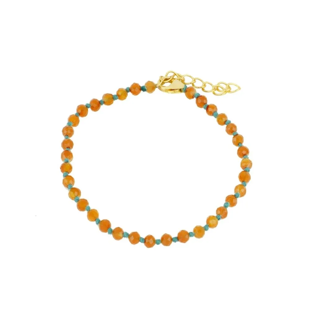 Pulsera Naia Coralina Oro