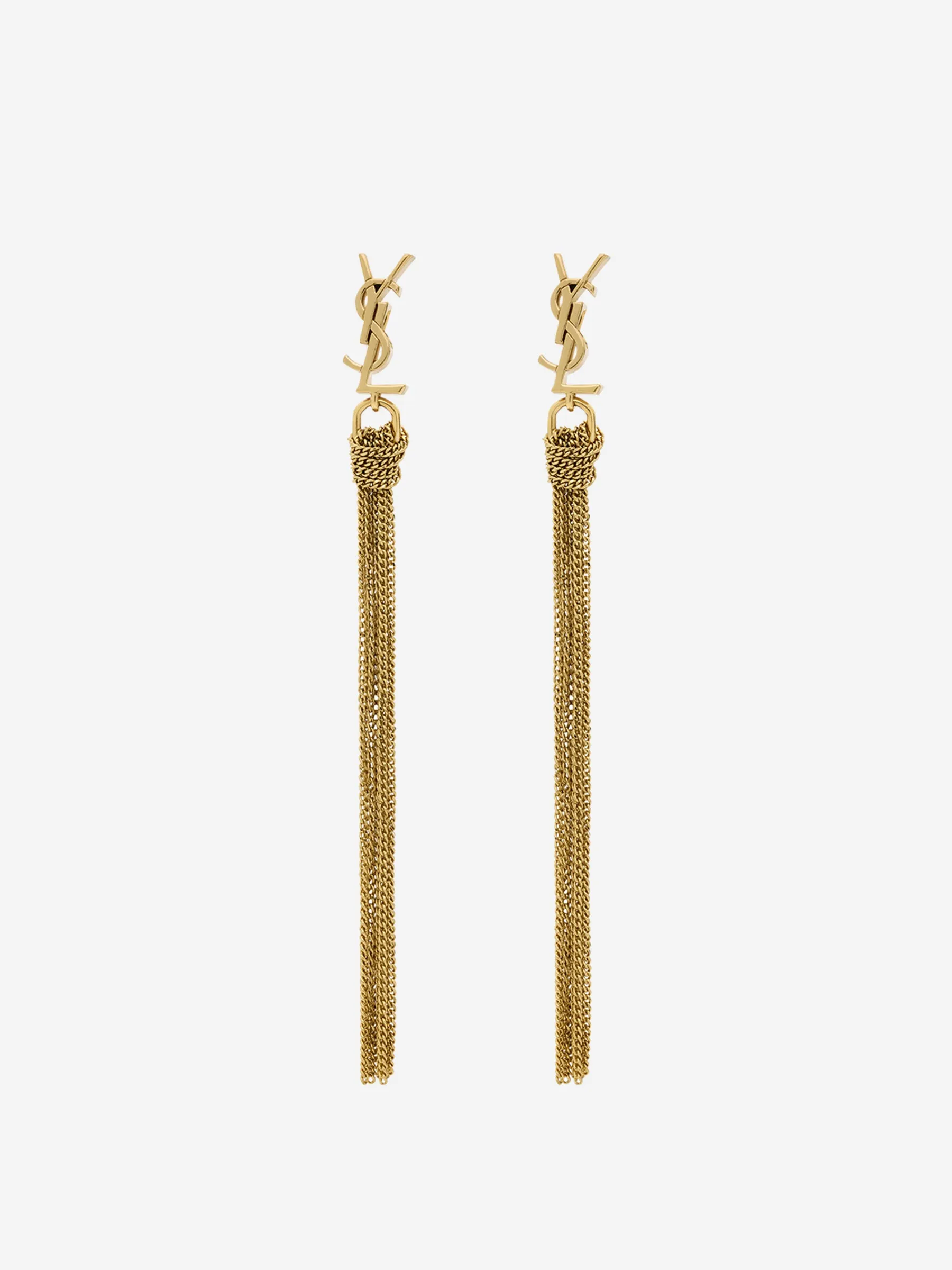 Saint Laurent Pendientes Cassandre Borla