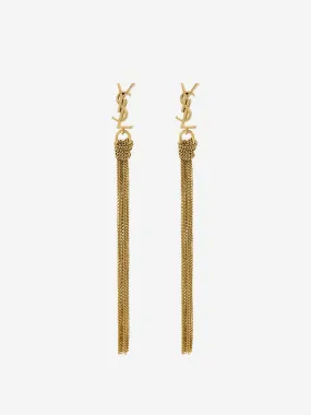 Saint Laurent Pendientes Cassandre Borla