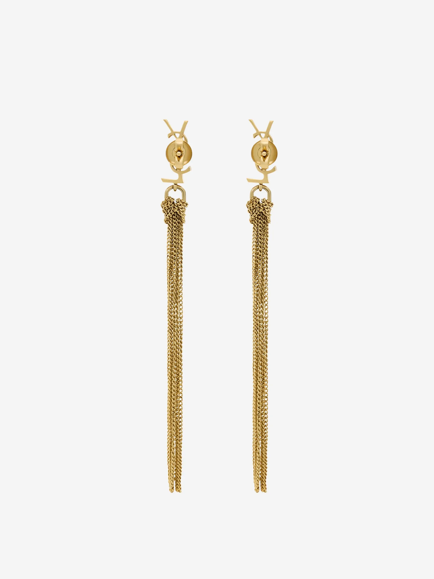 Saint Laurent Pendientes Cassandre Borla