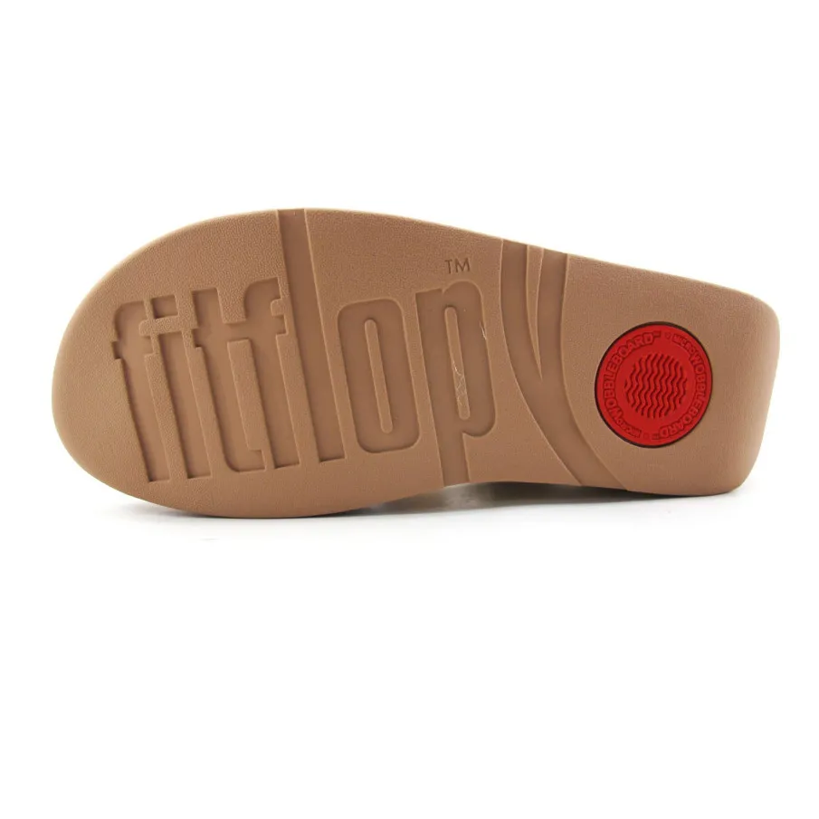 SANDALIA FITFLOP LULU PLATINO