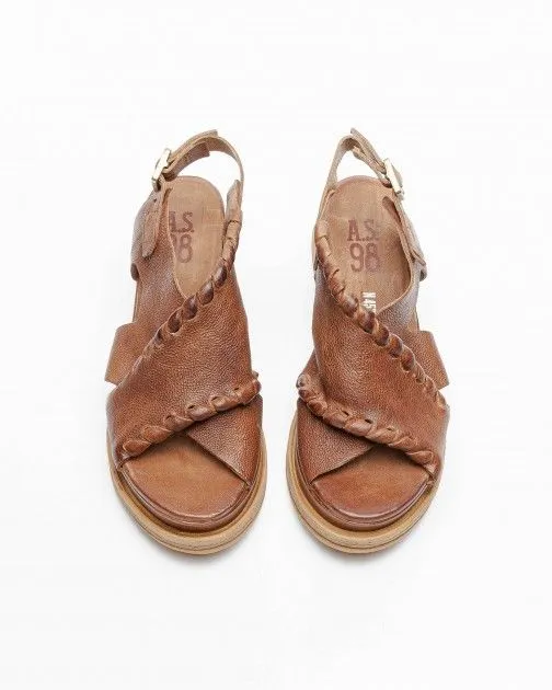 Sandalias A.S.98 A15028 Camel