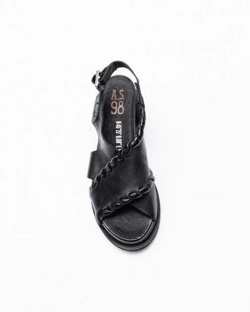 Sandalias A.S.98 A15028 Negro