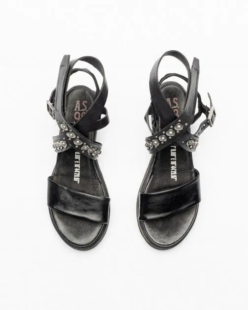 Sandalias A.S.98 A15034 Negro