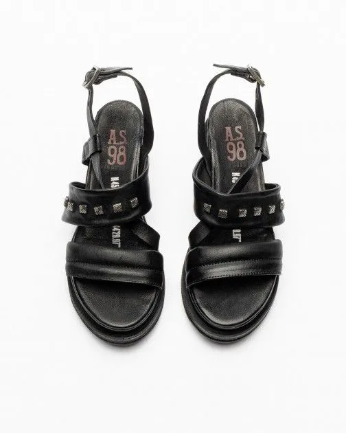 Sandalias A.S.98 A15035 Negro