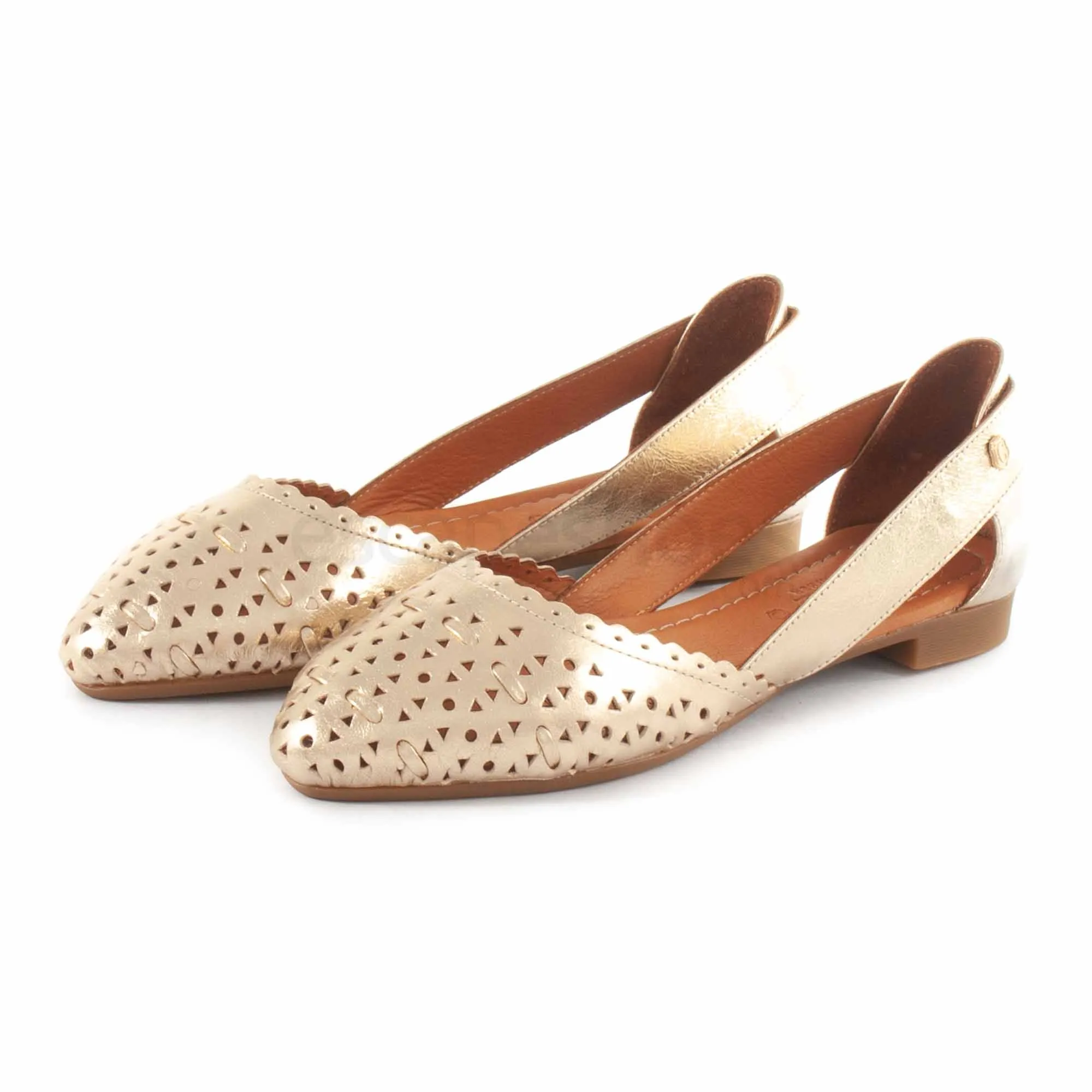 Sandalias CARMELA Pele Ouro 161581