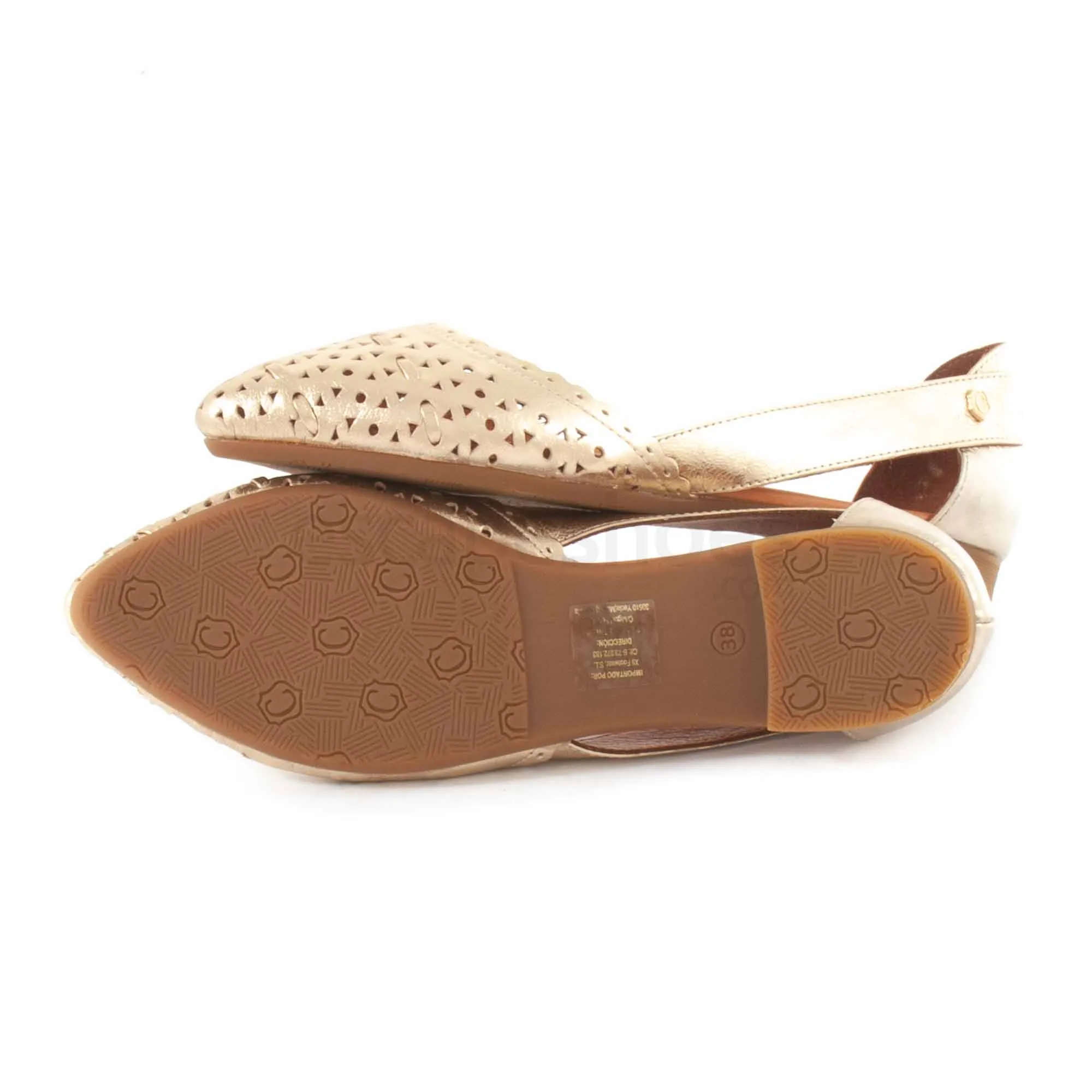 Sandalias CARMELA Pele Ouro 161581