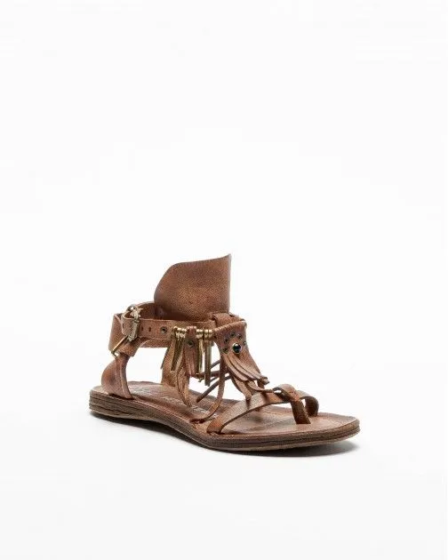 Sandalias planas A.S.98 53401A Camel