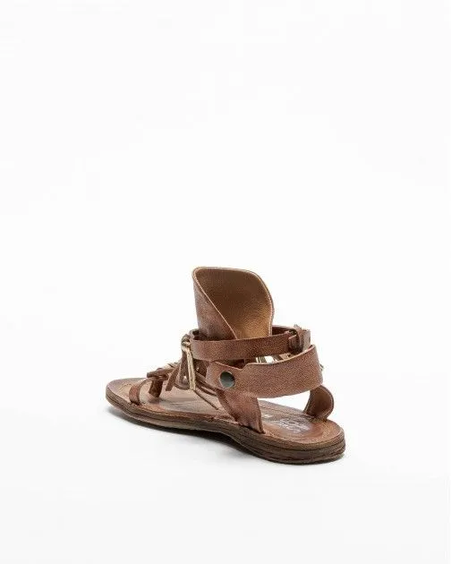 Sandalias planas A.S.98 53401A Camel