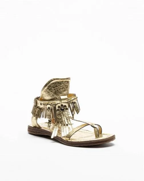 Sandalias planas A.S.98 53401A Dorado