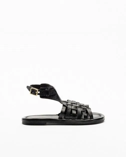 Sandalias planas A.S.98 B74007 Negro