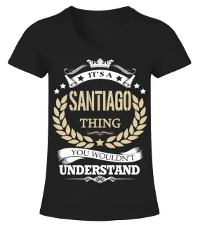 SANTIAGO - It's a SANTIAGO Thing Camiseta cuello pico Mujer