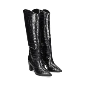 SCHUTZ Botas con tacón de Mujer 0034 BLACK