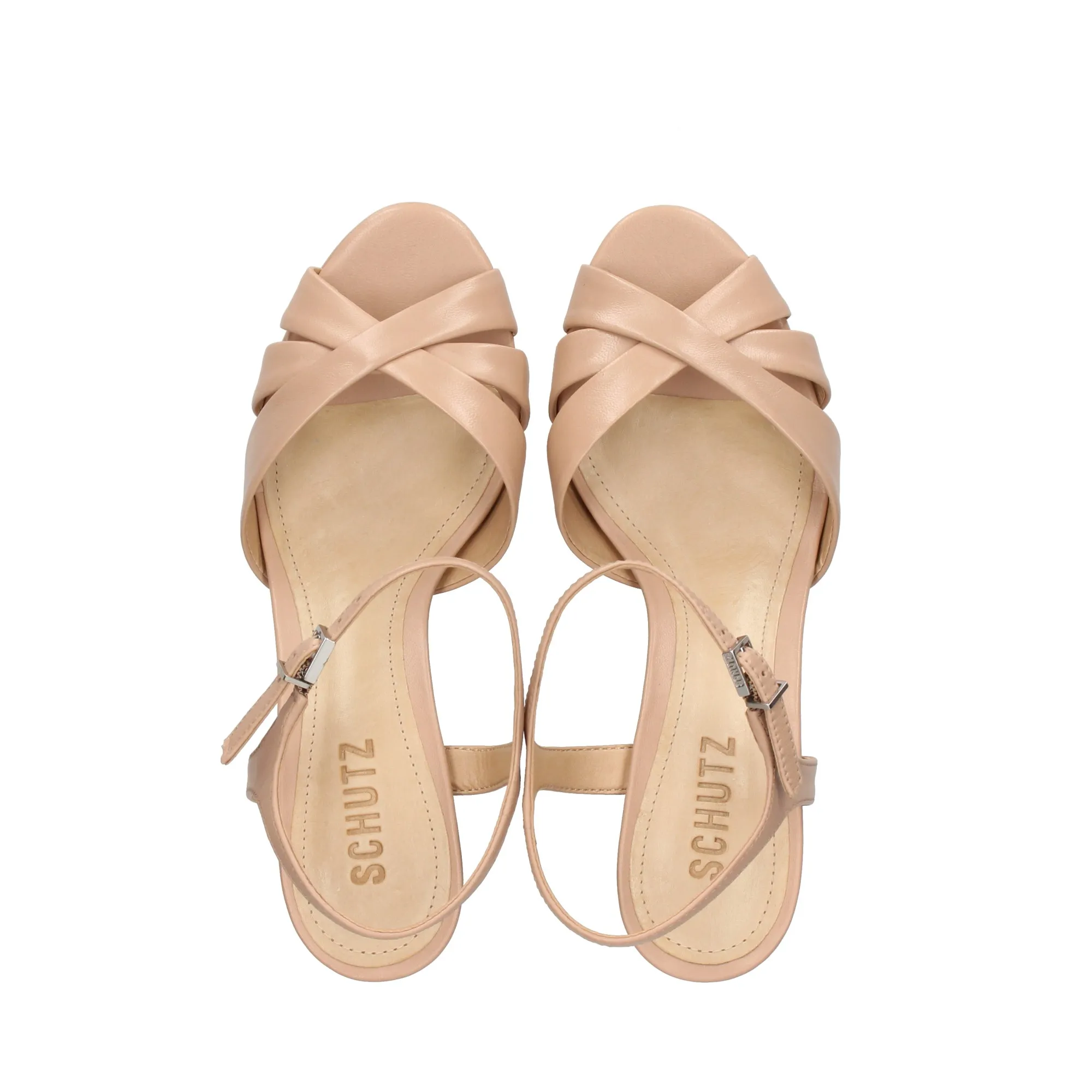 SCHUTZ Sandalias con plataforma de Mujer BEIGE