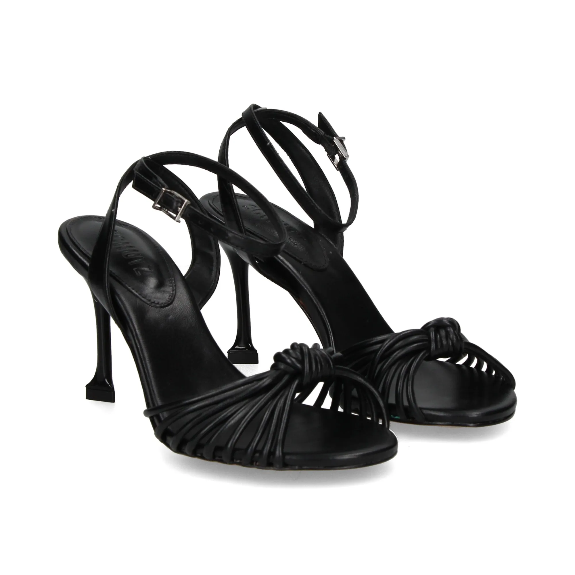 SCHUTZ Sandalias con tacón de Mujer NEGRO