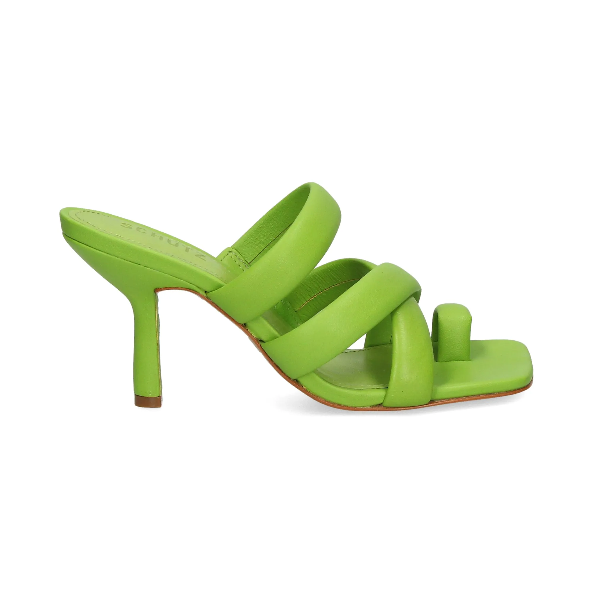 SCHUTZ Sandalias con tacón de Mujer VERDE