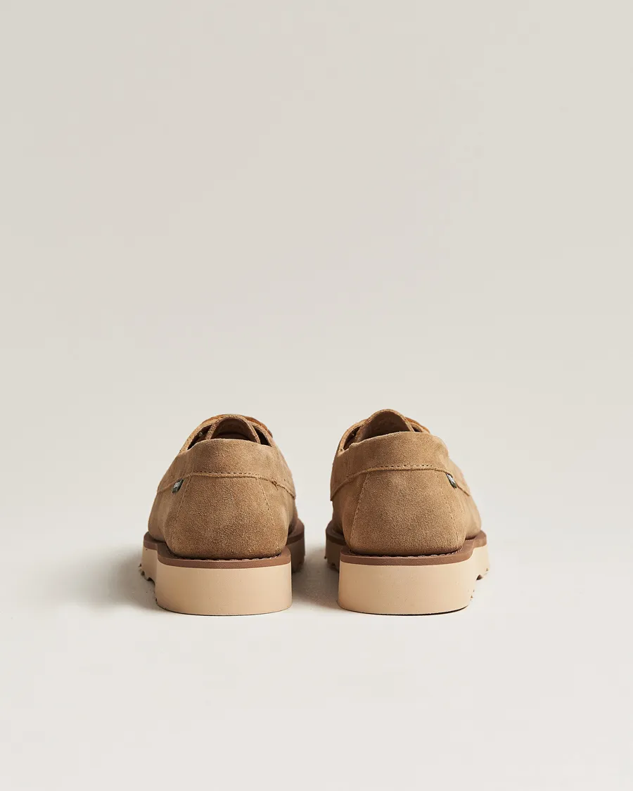 Sebago Askookfield Suede Boat Shoe Beige Camel