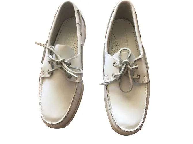 Sebago Mocasines Slip ons Blanco 