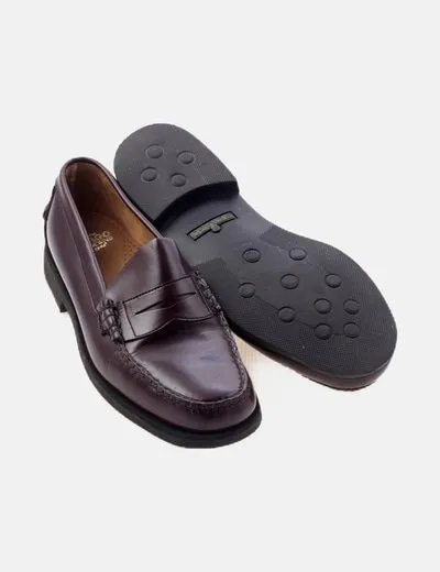 Sebago Mocasín burdeos clásico