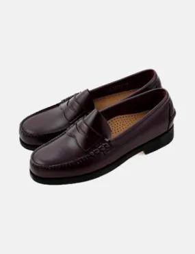 Sebago Mocasín granate básico