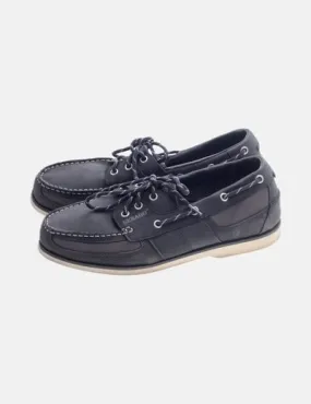 Sebago Náutico azul acordonado