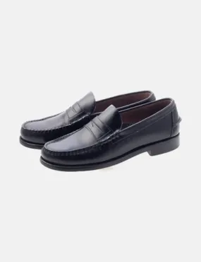 Sebago Zapato negro mocasín