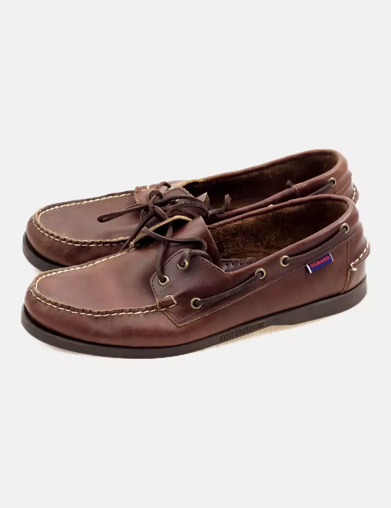 Sebago Zapato náutico marrón