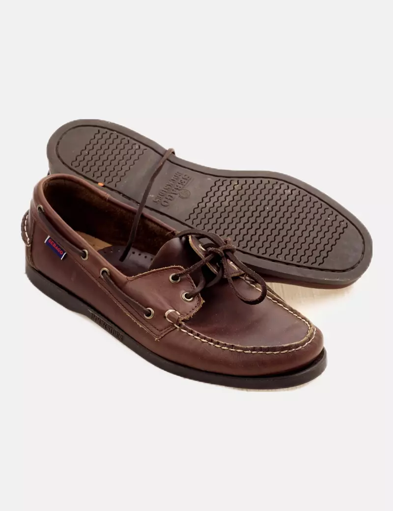 Sebago Zapato náutico marrón