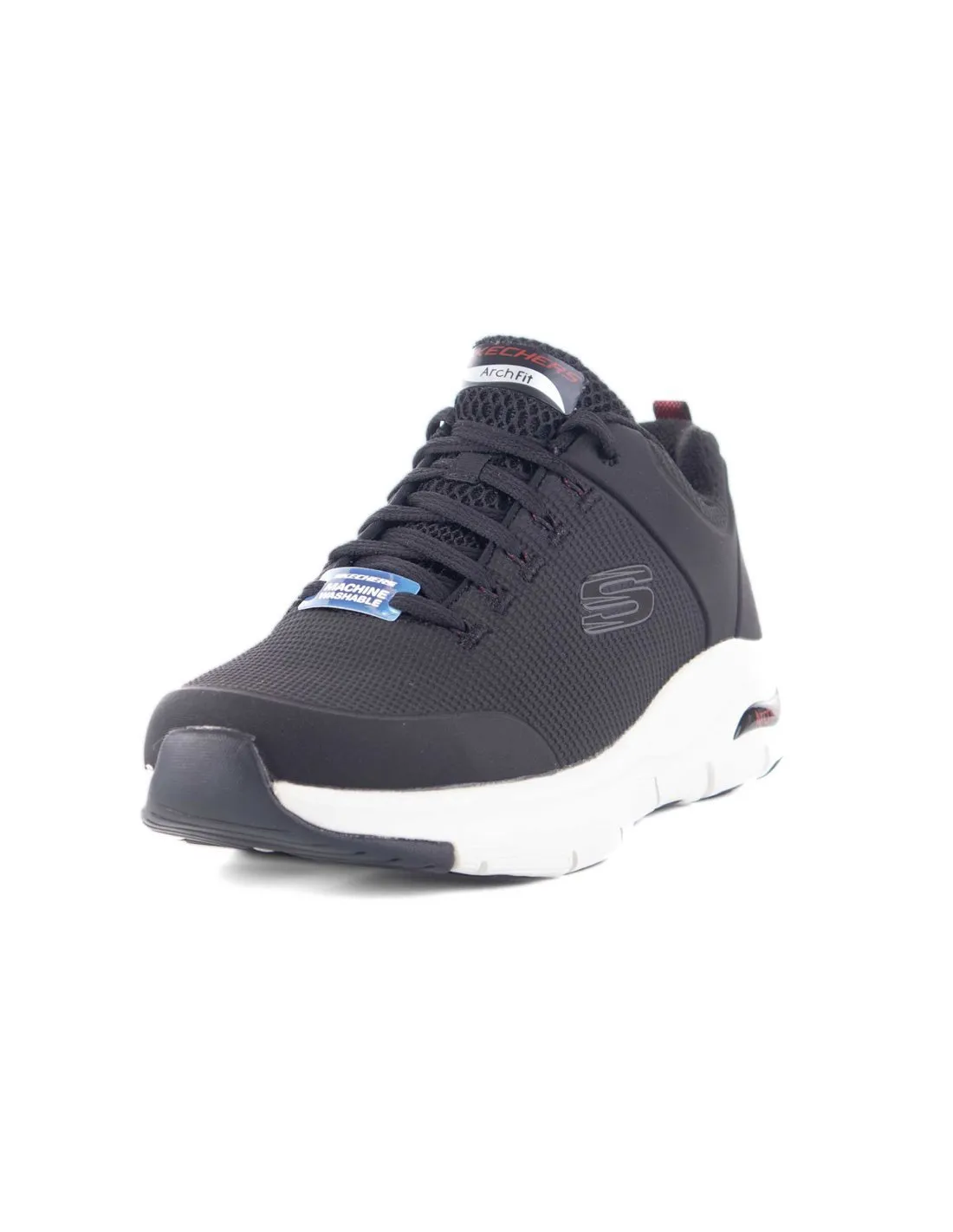 SKECHERS - Zapatillas negras Arch Fit Titan Hombre