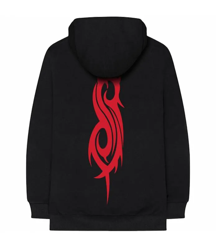 Slipknot Unisex Pullover Hoodie: Choir (Back Print)  Sudadera con capucha y cremallera Licencia Oficial RockOff SKHD56MB