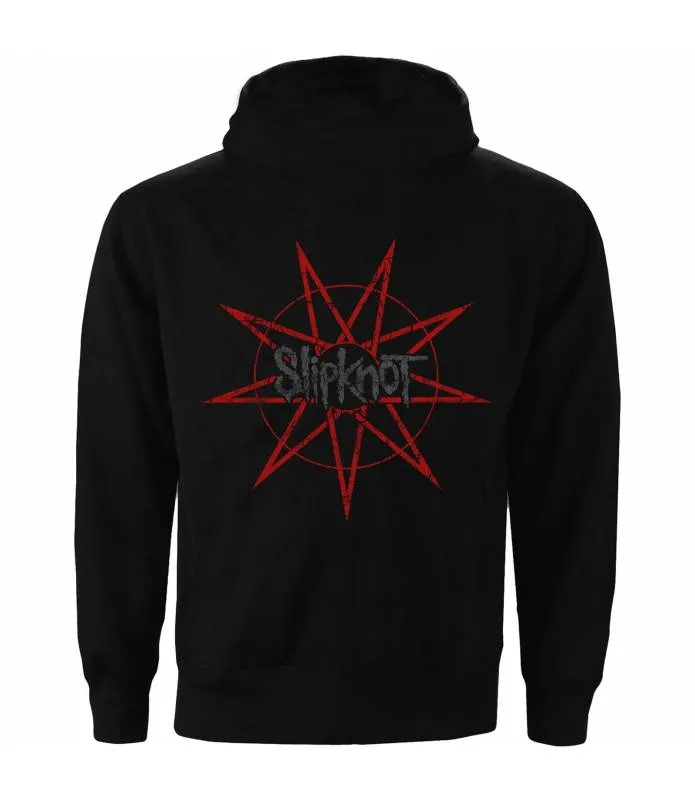 SLIPKNOT UNISEX PULLOVER HOODIE: GOATS (BACK PRINT) SUDADERA CON CAPUCHA Y CREMALLERA LICENCIA OFICIAL ROCKOFF SKHD68MB