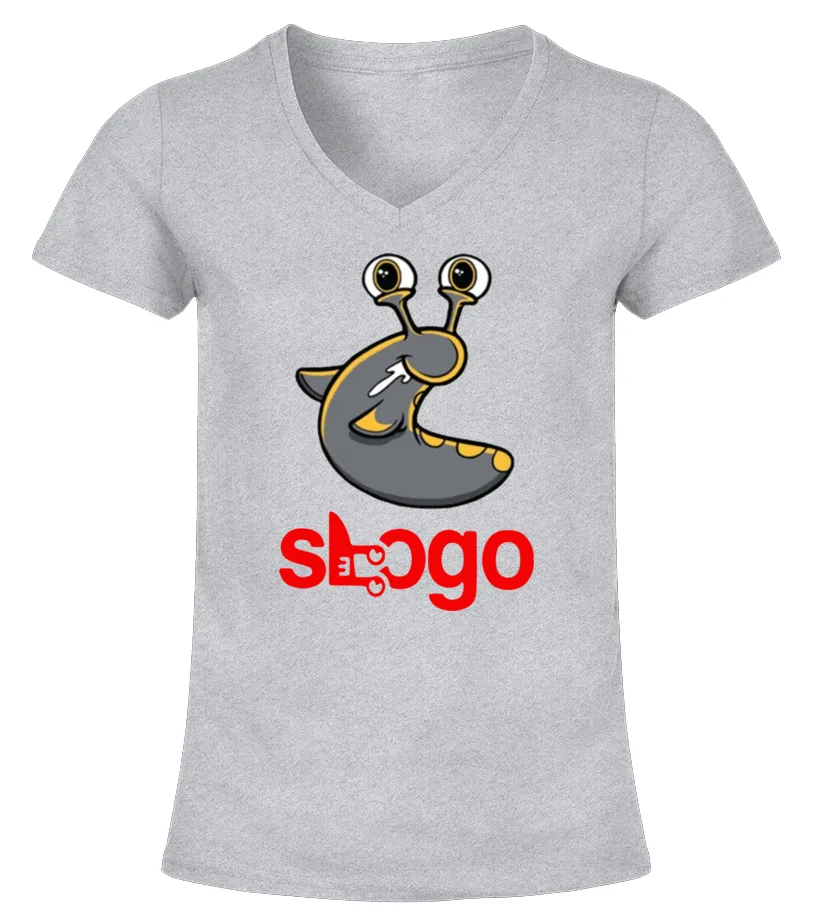 Slogoman Merch Camiseta cuello pico Mujer