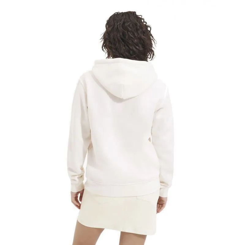 Sudadera con capucha UGG Rey Fuzzy Logo (nimbus) mujer