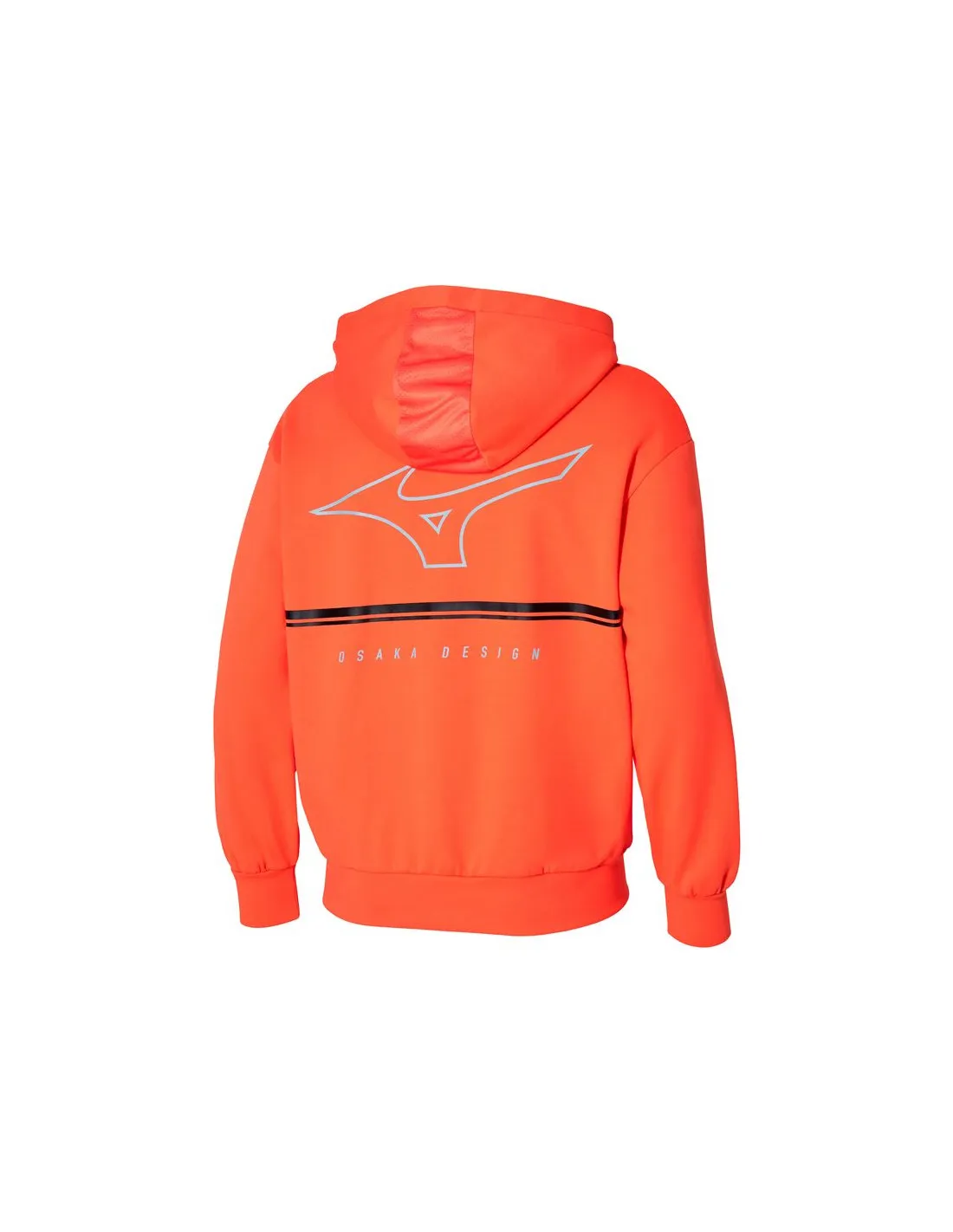 Sudadera De Running Mizuno Athletics Hombre Naranja