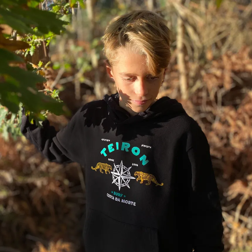 Sudadera Teiron Leopardo Para Niños